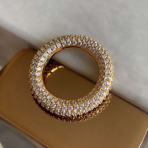 PAVE AMALFI RING - Picture 1 of 4